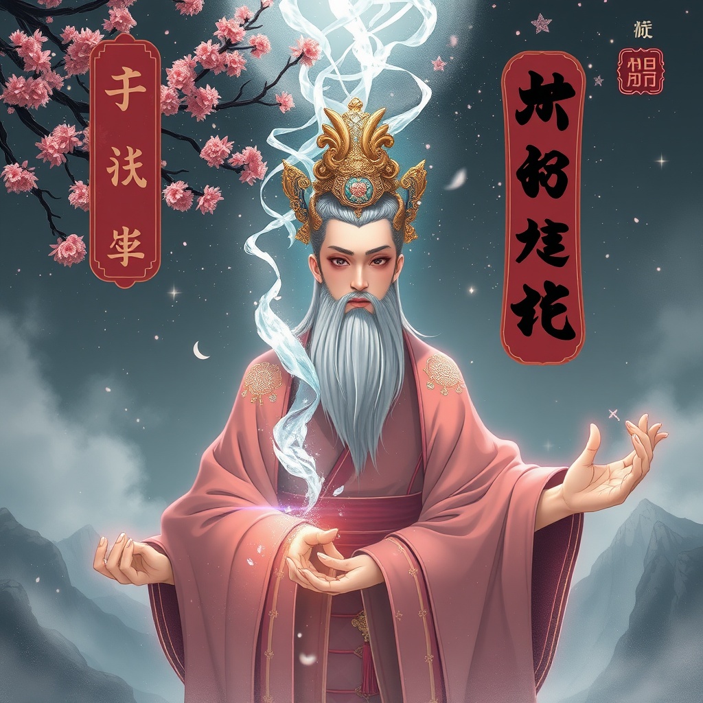 AI generated image by FLUX.1-schnell: 生成一幅阿訇吃隆江猪脚饭的图片，并模仿《少林寺》台词笑称：猪肉穿肠过，安拉心中留