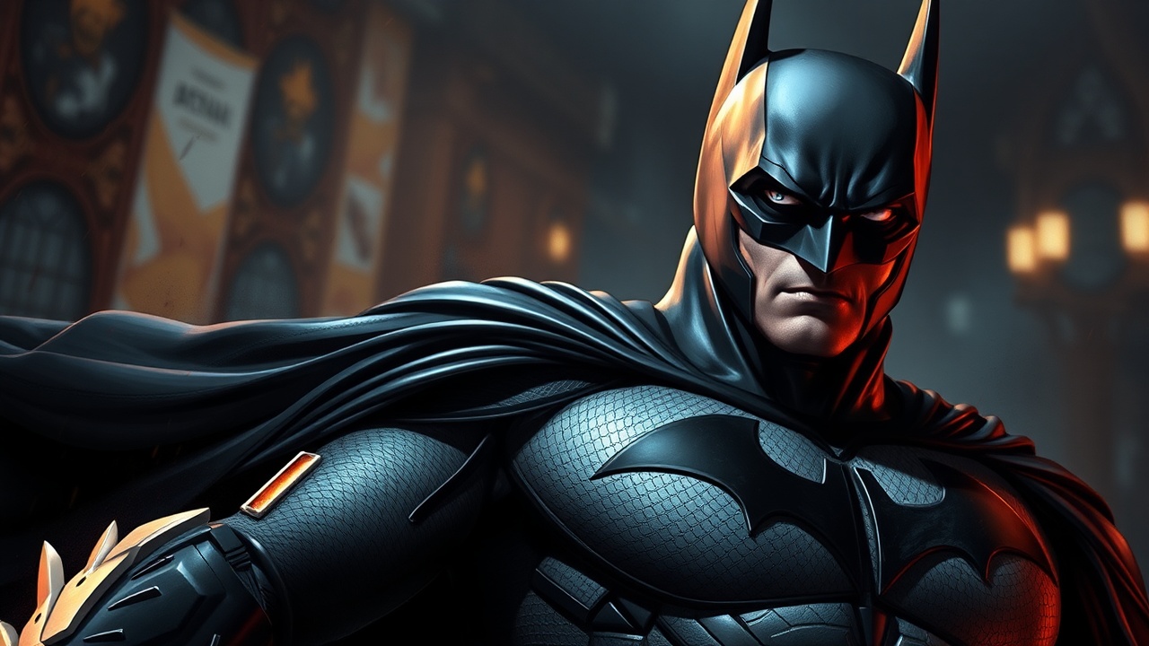 AI generated image by FLUX.1-schnell: batman realism
