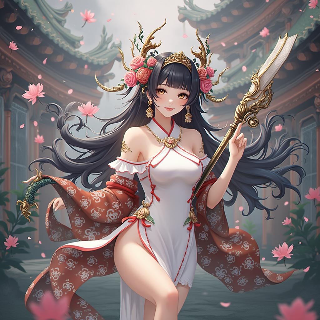 AI generated image by FLUX.1-pro: 一个女孩，穿着比基尼，趴在地上，脸上喷了很多牛奶