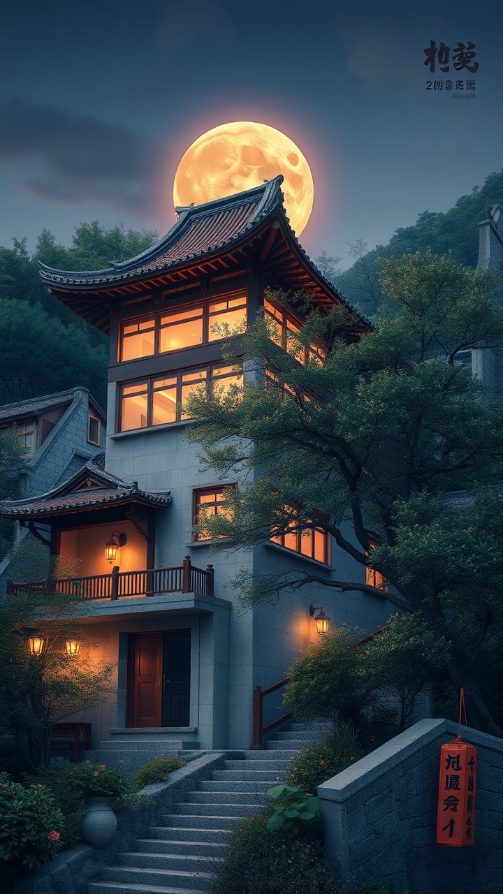 AI generated image by FLUX.1-schnell: 插画风格，优雅的蓝色芭蕾舞者，身穿闪亮的服装