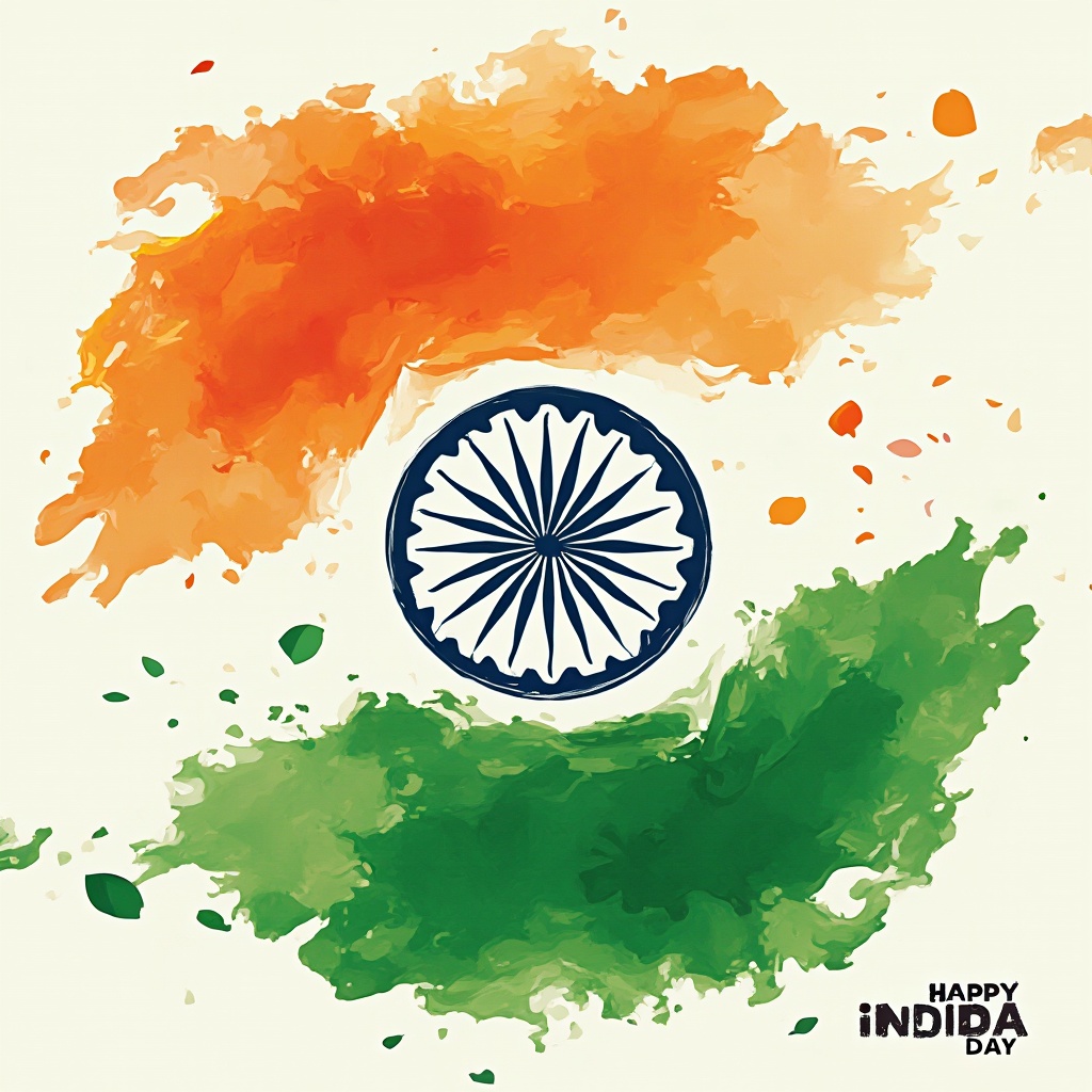 AI generated image by FLUX-Realism-Lora: create an image for republic day india