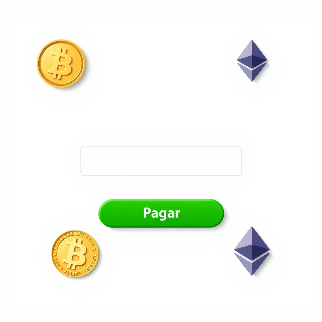 AI generated image by FLUX.1-schnell: La imagen muestra una elegante pasarela de pago diseñada para transacciones de criptomonedas, presentada en un formato limpio y fácil de usar. La interfaz presenta un campo de entrada prominente para que los usuarios ingresen la cantidad de criptomoneda, sus bordes sutilmente redondeados para un atractivo moderno. El botón de pago, de un verde vibrante, destaca de manera atractiva sobre el suave fondo, etiquetado con la palabra en español "Pagar", que indica claramente su función. 

Alrededor del campo de entrada, se muestran elegantemente símbolos reconocibles de criptomonedas como Bitcoin y Ethereum, cada uno representado con gran detalle, enfatizando su importante presencia en el panorama de las monedas digitales. La paleta de colores consta de neutros suaves y tonos claros, creando una atmósfera profesional que mejora la funcionalidad sin abrumar al usuario. El diseño general parece accesible pero sofisticado, logrando el equilibrio perfecto entre simplicidad y estética moderna, lo que lo hace ideal tanto para principiantes en criptografía como para usuarios experimentados.