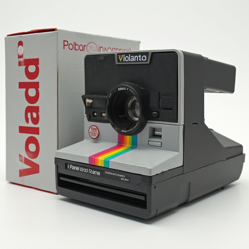 AI generated image by FLUX-Realism-Lora: POLAROID × NINTENDO : GAME FRAME
Spécifications Produit
CONCEPT PRODUIT
Appareil photo instantané numérique/analogique hybride inspiré de l'univers Nintendo
CARACTÉRISTIQUES PRINCIPALES

Format photo : 3.5" × 4.25" (format Polaroid classique)
Écran LCD 3" style Game Boy avec interface 8-bit
Double mode de prise de vue : instantané classique et pixel art
Filtres numériques inspirés des jeux Nintendo classiques
Batterie rechargeable via USB-C
Connectivité Bluetooth pour partage sur smartphone

DESIGN EXTÉRIEUR

Corps : Plastique premium avec finition mate
Coloris : Gris Nintendo Classic + touches rouge NES
Dimensions : 4.7" × 3.7" × 2.3"
Boutons directionnels style D-pad NES
Viseur électronique avec affichage pixel art
Logo hybride Polaroid/Nintendo rétroéclairé

FONCTIONNALITÉS SPÉCIALES

Mode "Game Shot" : transforme les photos en style pixel art 8-bit
Cadres thématiques : Super Mario, Zelda, Pokémon
Sons et animations inspirés des jeux Nintendo
Collection de filtres rétro gaming
Mode double exposition avec effets sprites

PACKAGING

Boîtier collector style cartouche NES
Manuel d'utilisation format manuel de jeu Nintendo
Pack de 10 films Polaroid édition spéciale
Dragonne style manette NES
Certificat d'authenticité numéroté

ÉDITIONS LIMITÉES

Classic NES Edition (Gris/Rouge)
Game Boy Edition (Gris/Vert)
SNES Edition (Gris/Violet)