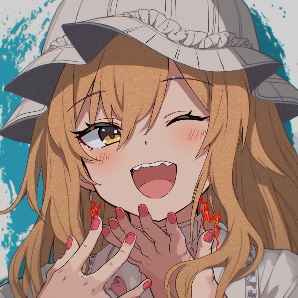 AI generated image by FLUX.1-pro: Ahegao