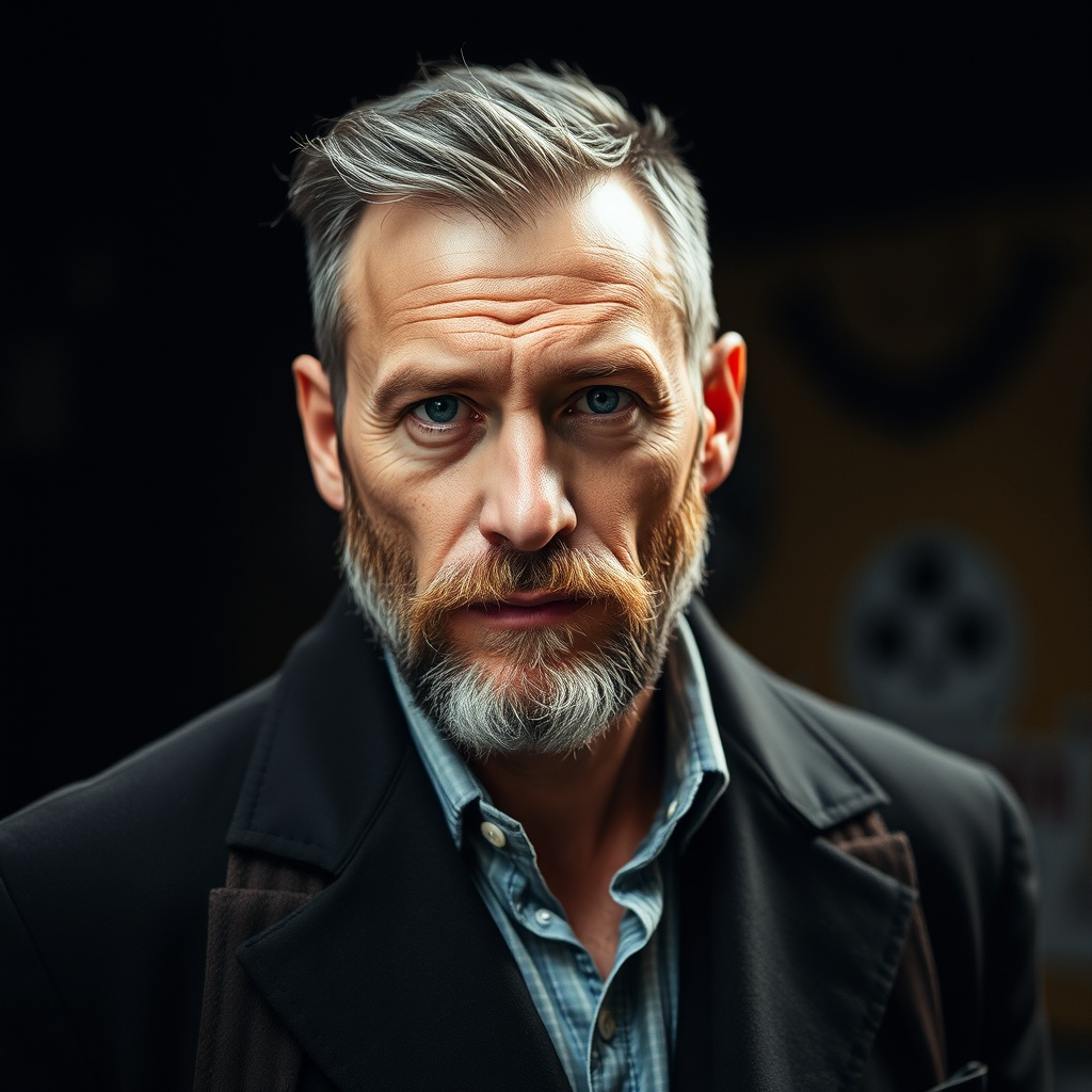 AI generated image by FLUX.1-schnell: Handsome man