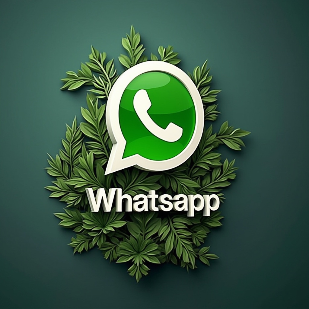 AI generated image by FLUX.1-pro: crie para mum um logotipo 3d do whatsapp