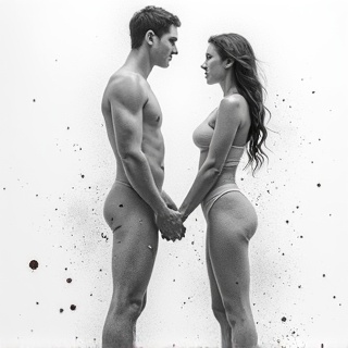 AI generated image by FLUX.1-image-to-image: Generally a fairly complex illustration that sexuality represents in all its complexity between man and woman by being both teenager and mature with all the transfers of sexuality the challenges the enjoyments and all that there in a continuous wire style or pencil a full map in horizontal wide format
Young man and woman represented
Integrate all forms of sexuality with taboos and characters that may vary from an entire character to fragmented and metaphorical elements I of course want symbols to be quite symbolic and then represent each other as well youth as sexuality
Fil de crayon fin en ligne infinie, pas d'effet d'éclairage ni d'ombre
