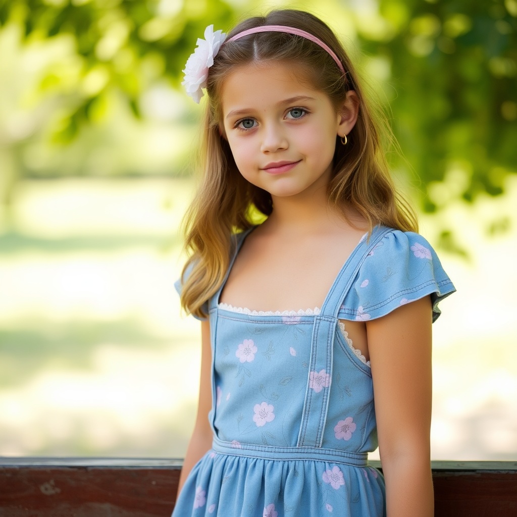 AI generated image by FLUX.1-schnell: A pretty girl