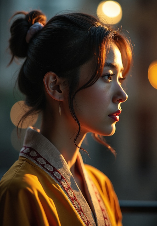 AI generated image by FLUX.1-image-to-image: 基于这张图的主题形象生成不同风格的四宫格动作氛围图