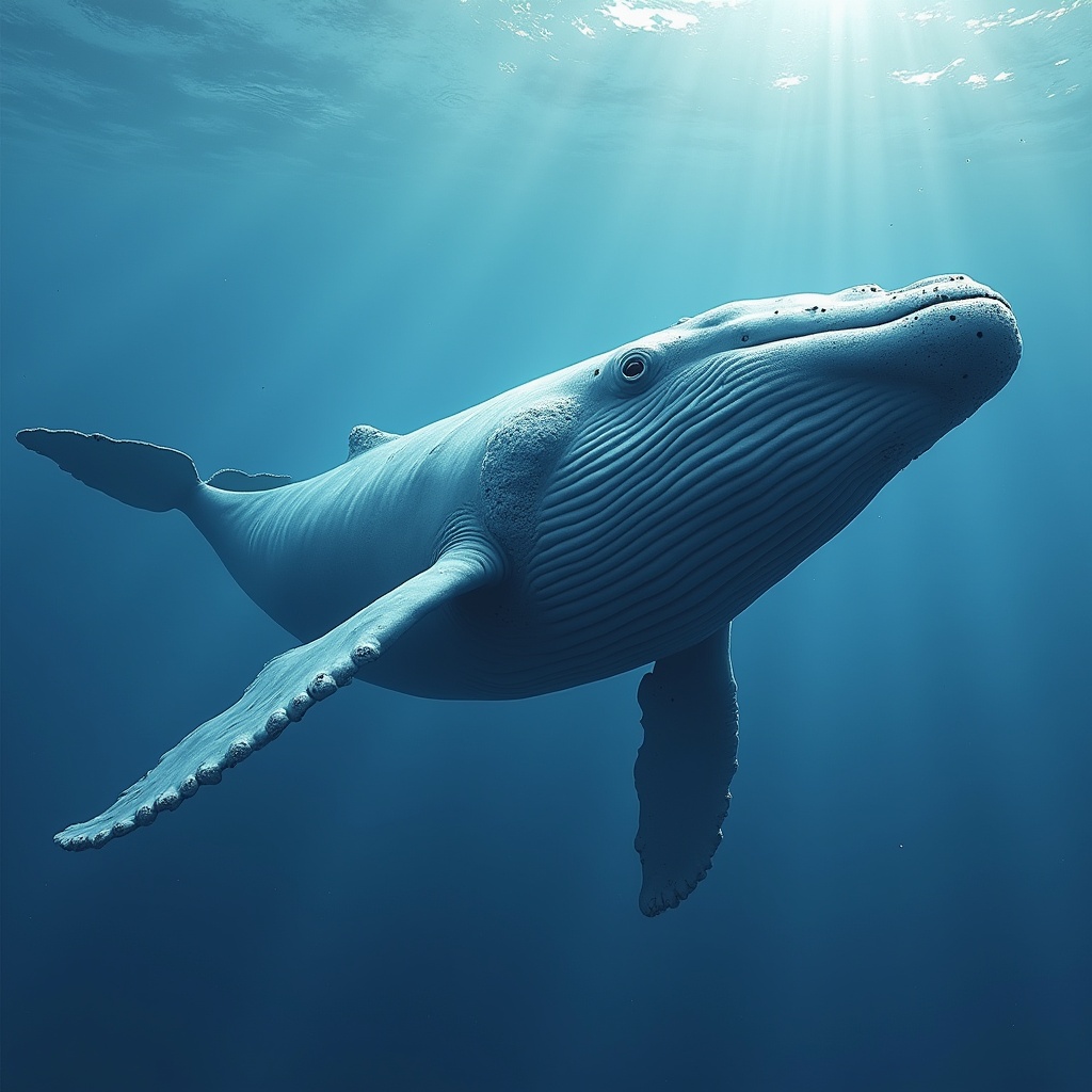 AI generated image by FLUX.1: Whale