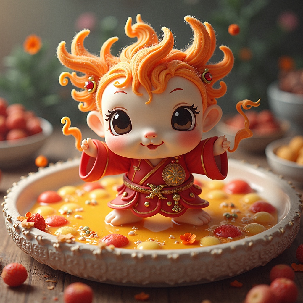 AI generated image by FLUX.1: 帮我生成图片：采用超写实视觉风格，8k画质，画面中展现出一位漂亮温柔的真人女孩。人物外形方面，她拥有修长的双手和白皙的双腿，整体身材纤细 十分白皙，仅有长发遮挡部位，上半身无穿搭，仅在头上佩戴着可爱吸睛的发饰，下半身穿搭为空白，仅在脚上穿着黑色小腿袜。人物动作上，此刻她正用一只手拿着带有兔子耳朵手机壳的苹果手机，对着镜子进行自拍。场景为浴室 画面构图采用高位俯拍，女孩背对镜头，背对镜头，由女孩光滑的背部占据画面中央，她面对浴室镜子自拍，并从镜子中反射出画面，脚掌自然踩地，双腿岔开以亚洲蹲姿势蹲在地上，腰背曲线自然拉伸，地板纹理清晰带有水渍，整体色调为暖光，充满了温文尔雅的气息。比例 1:1。