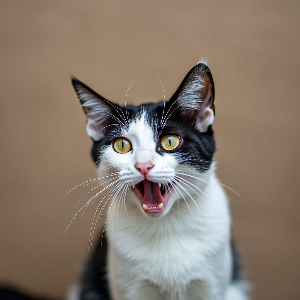 AI generated image by FLUX.1-pro: cat