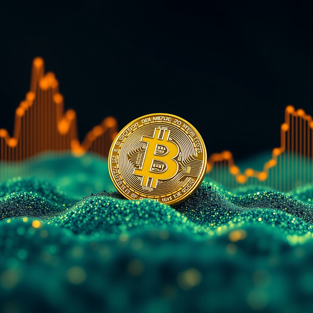 AI generated image by FLUX.1-schnell: bitcoin
