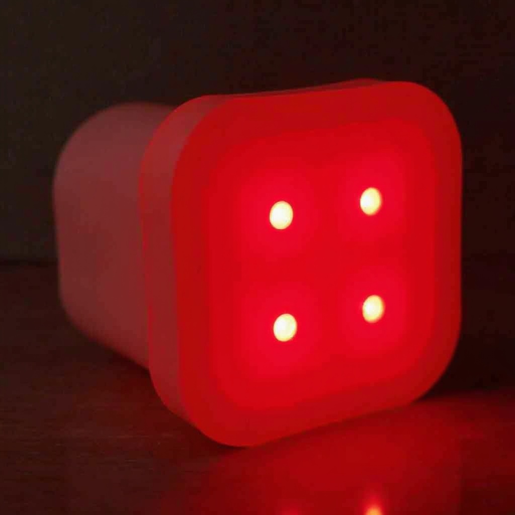 AI generated image by FLUX-Realism-Lora: PRODUCTOS DE BELLEZA COMO MASCARA DE LED ROJA Y ENCRESPADOR DE PESTAÑAS
