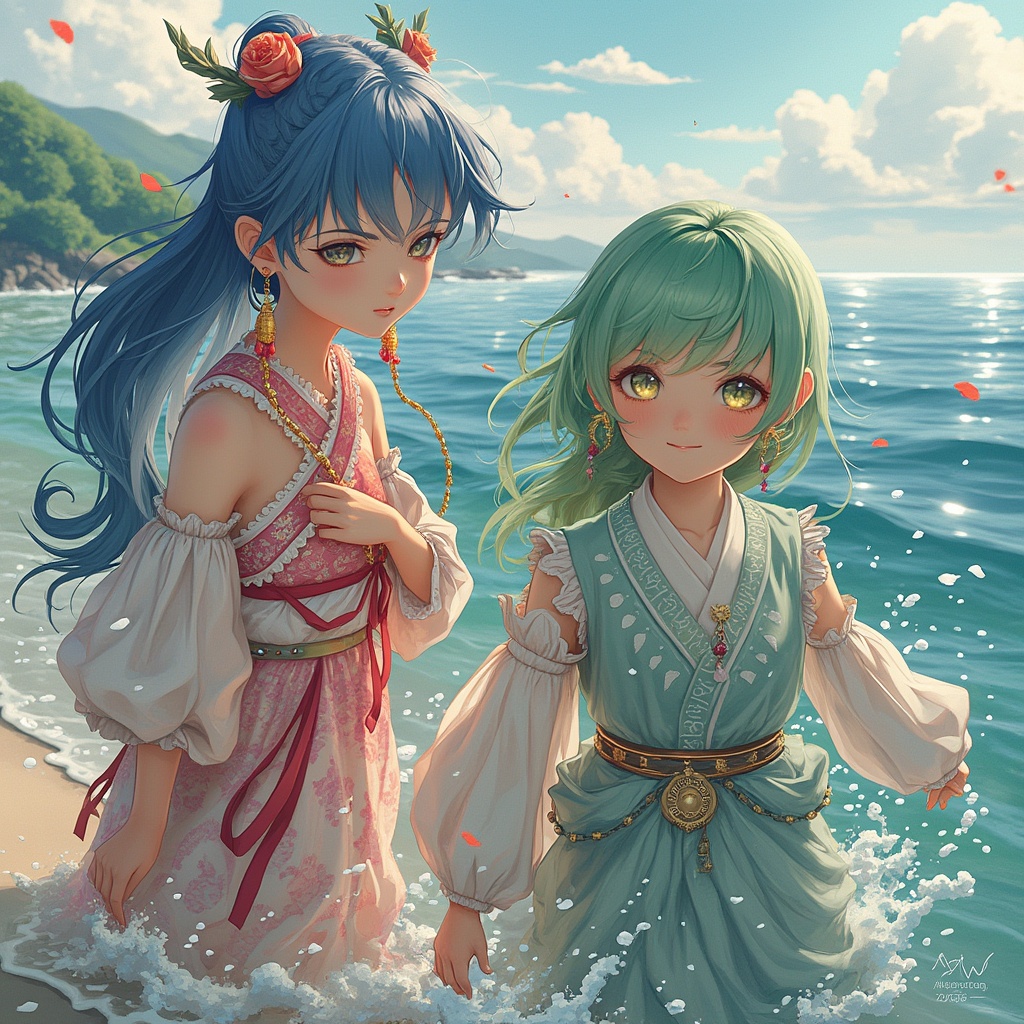 AI generated image by FLUX.1-pro: 地球表面上有日本城堡歐洲城堡金字塔