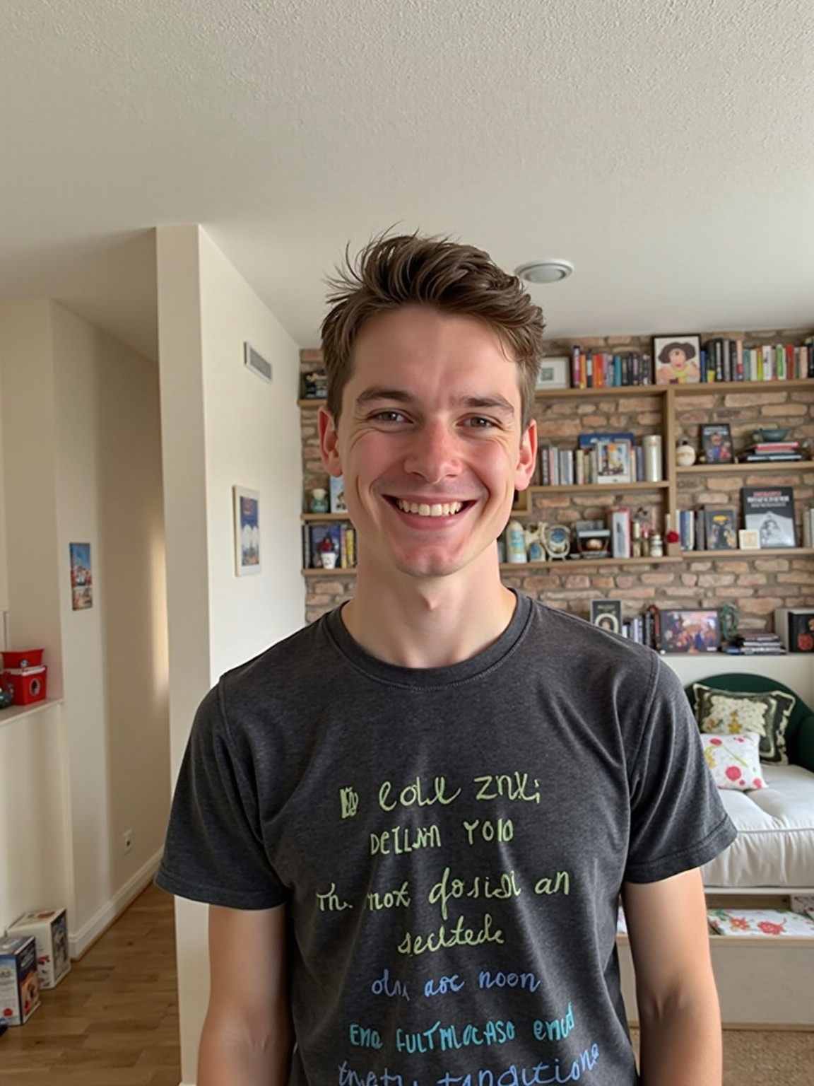 AI generated image by FLUX.1-image-to-image: Make him 30 years old