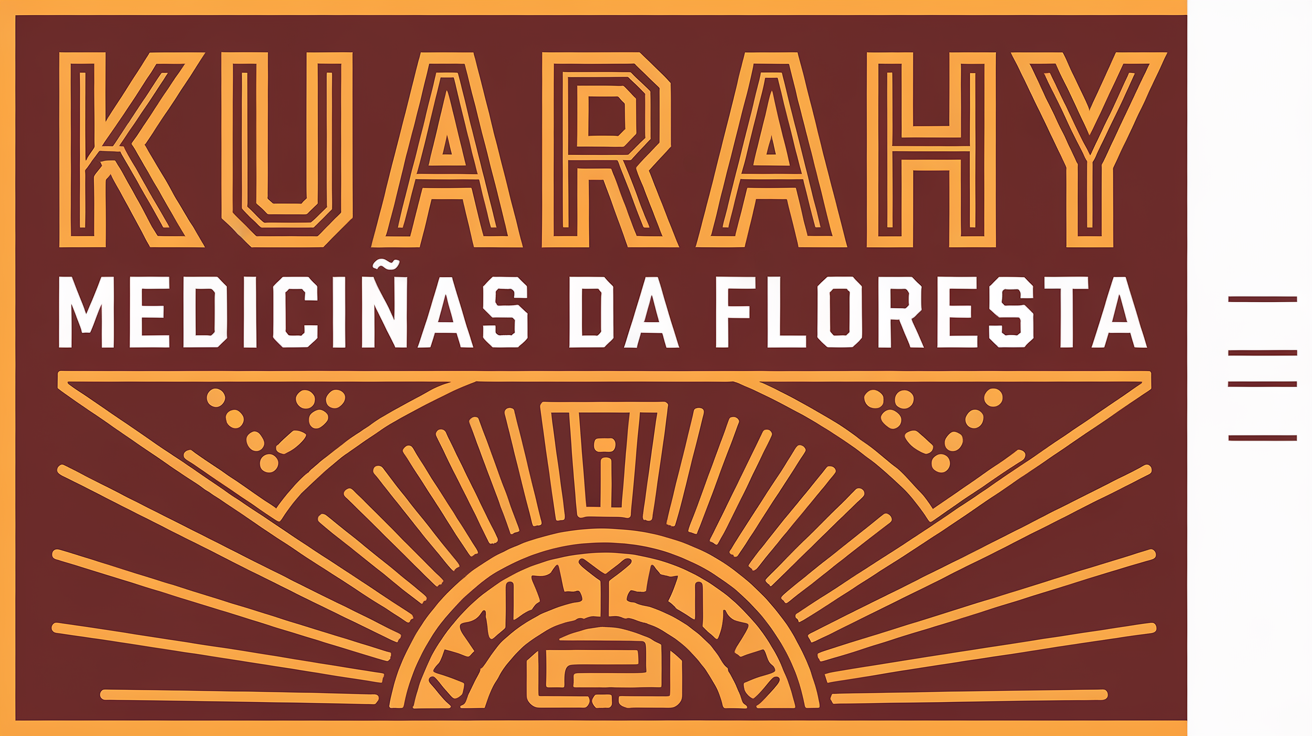 AI generated image by ideogram 2.0: crie um logo para KUARAHY e abaixo escrito MEDICINAS DA FLORESTA. Para fazer etiquetas. a logo pode ser inspirada pelo sol com uma estetica maia, inca, asteca, ancestral.
faça com um formato etiqueta e uma linha em branco a direita da logo para escrever o nome do produto 