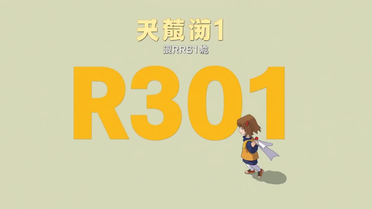 AI generated image by FLUX.1-schnell: 白头发二次元男性手里拿着R301冲锋