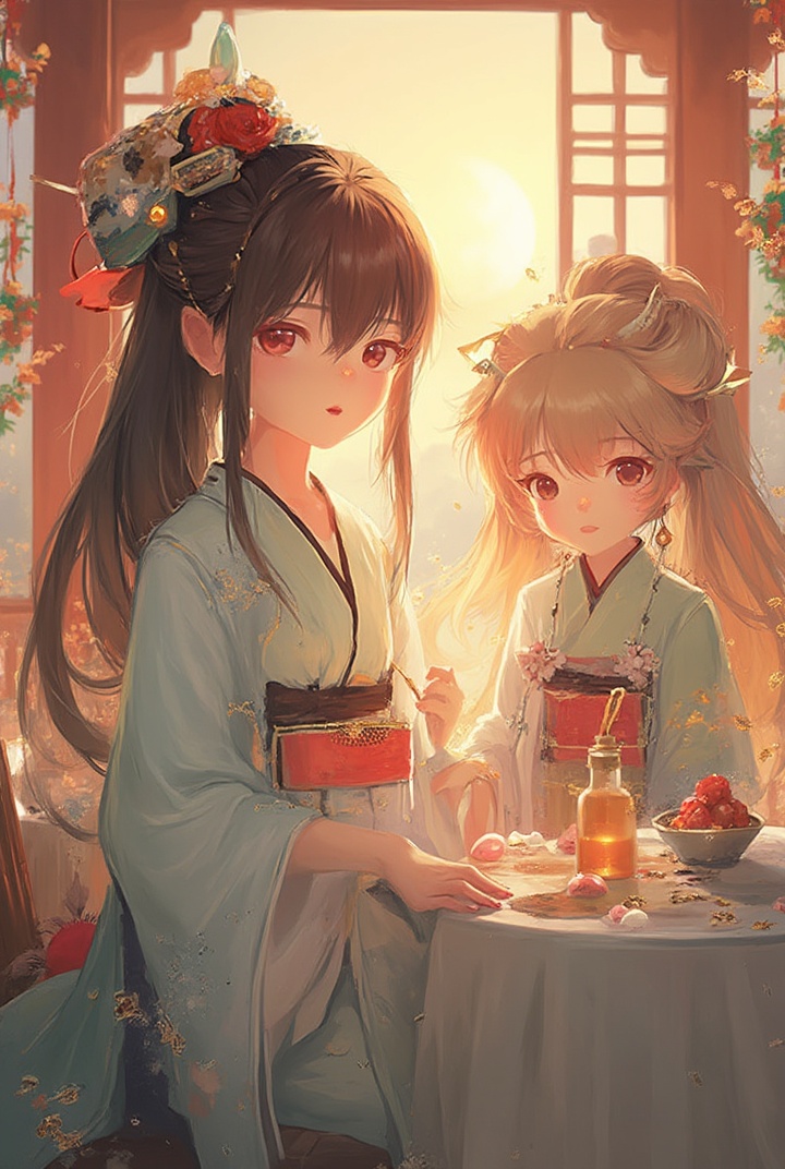 AI generated image by FLUX-Realism-Lora: 东方女性，西蜀国女王，青铜礼器，盛酒动作，战争背景