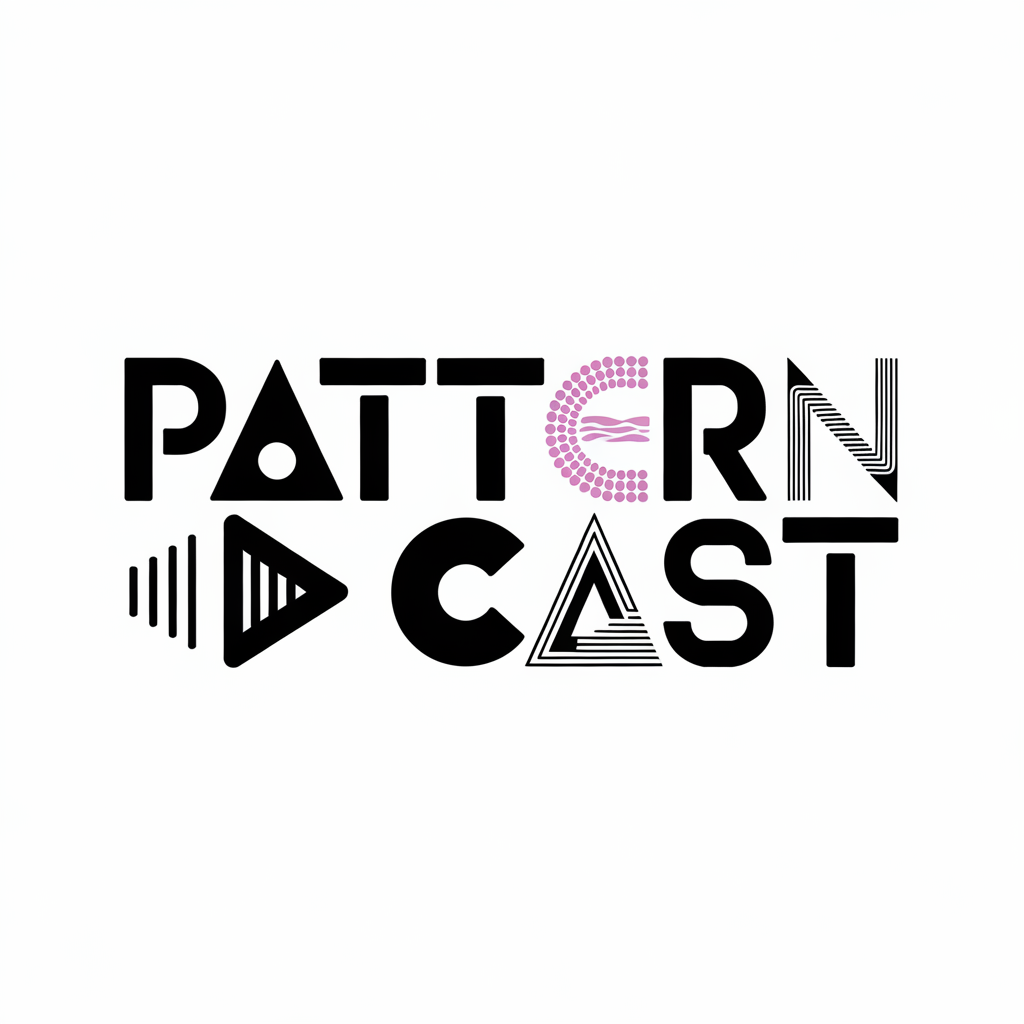 AI generated image by ideogram 2.0: logo for the business "PatternCast"