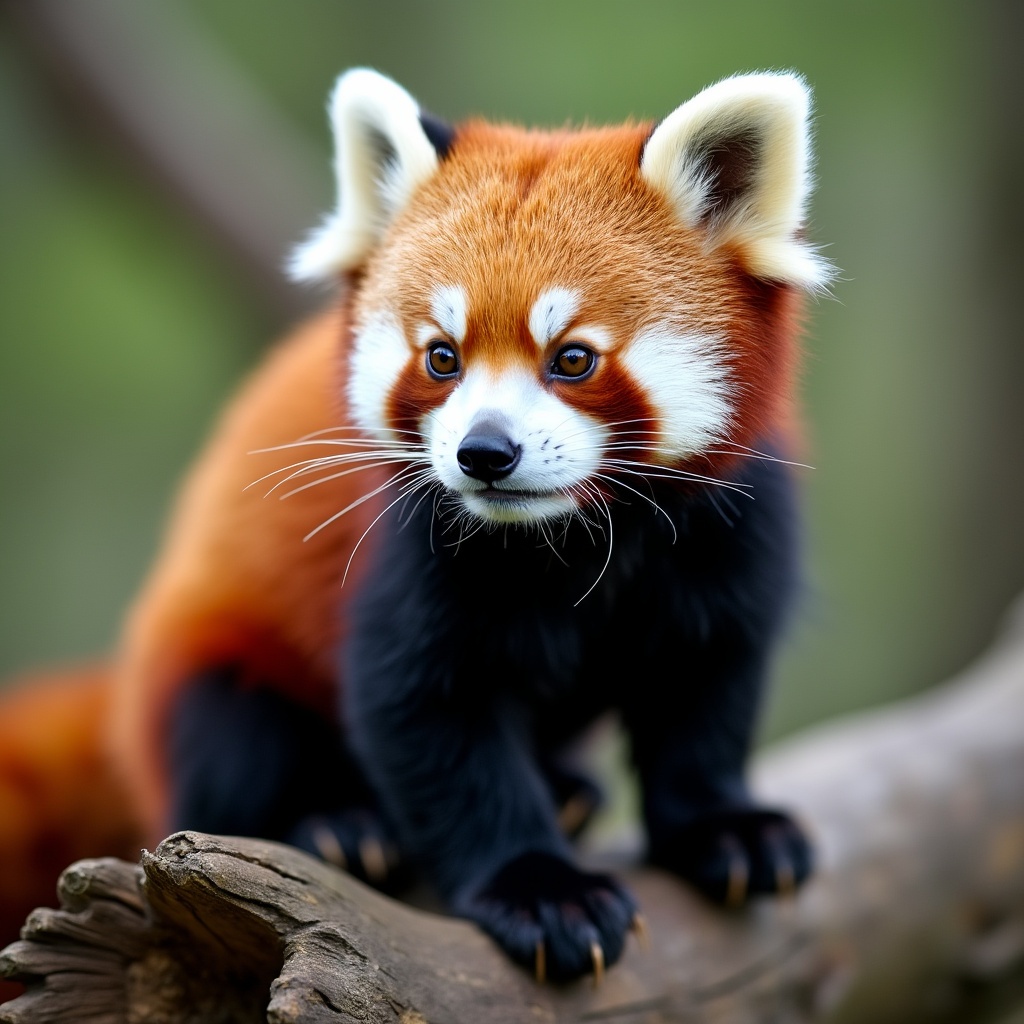 AI generated image by FLUX.1-pro: generate high resolution image of red panda