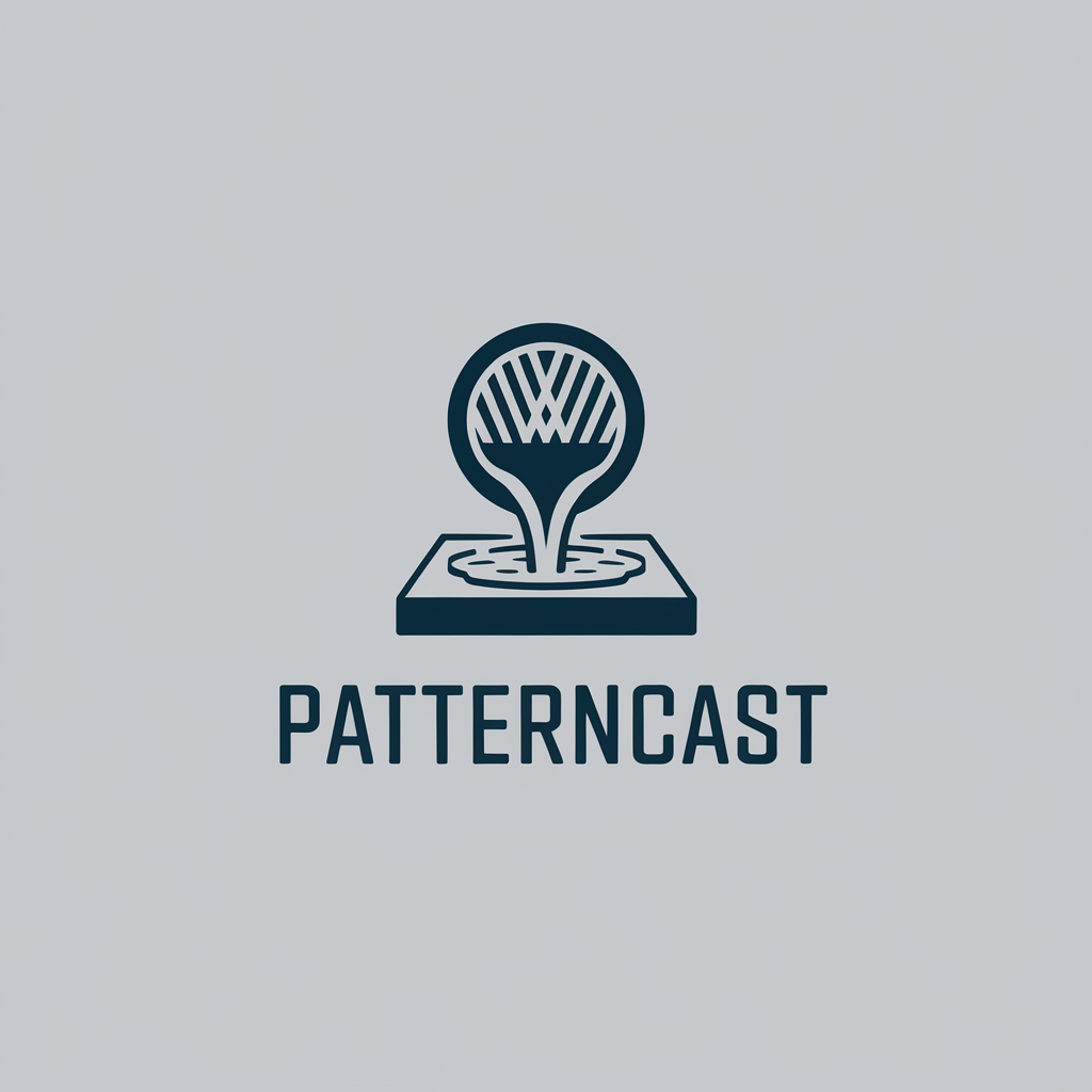 AI generated image by ideogram 2.0: logo for the business "PatternCast"