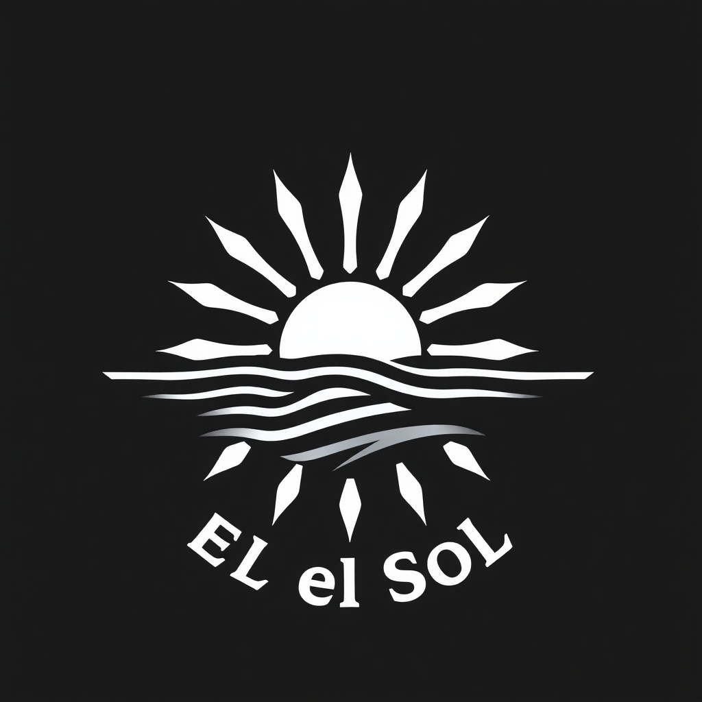 AI generated image by FLUX.1-schnell: logo de una empresa   quesos  el sol 