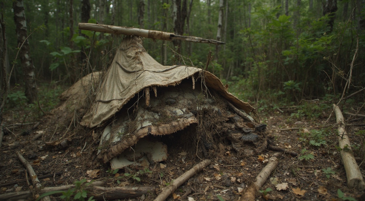 AI generated image by FLUX-Realism-Lora: Una mochila abandonada en el suelo del bosque, con arañazos en la tierra alrededor, como si alguien hubiera sido arrastrado.
