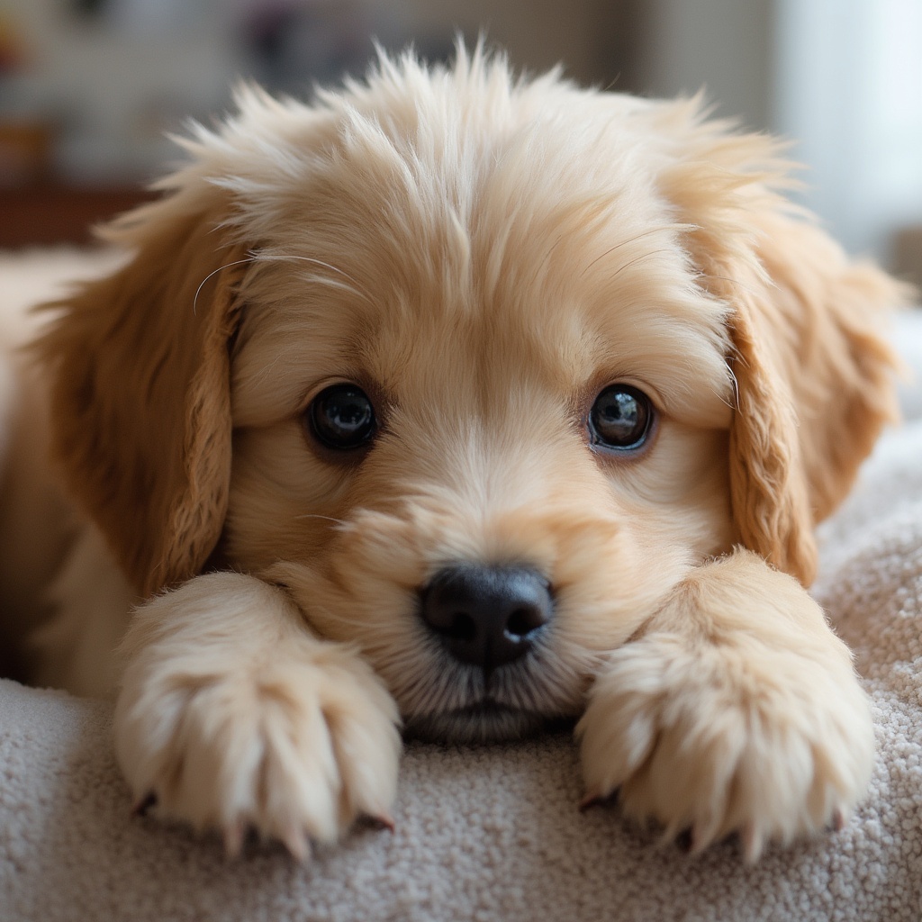 AI generated image by FLUX-Realism-Lora: cute dog