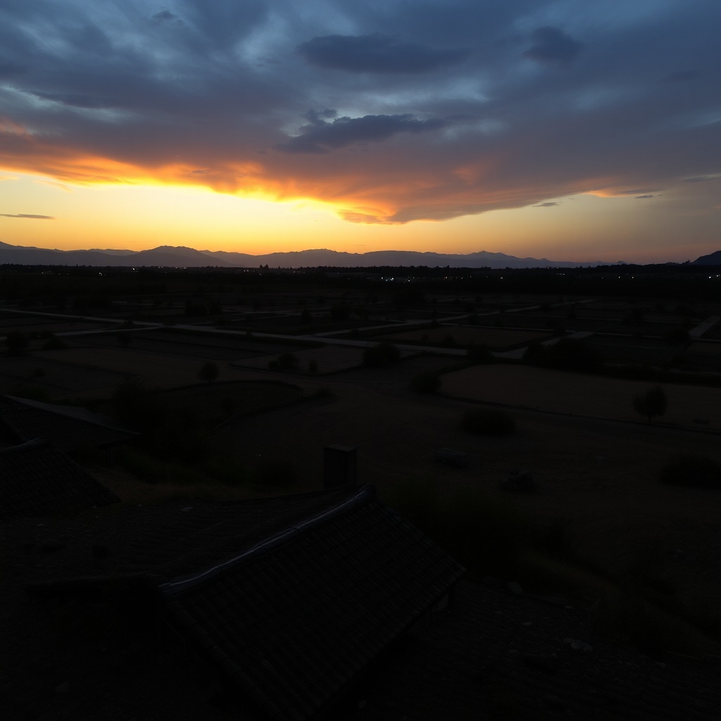 AI generated image by FLUX.1-schnell: lav hoda prerijom