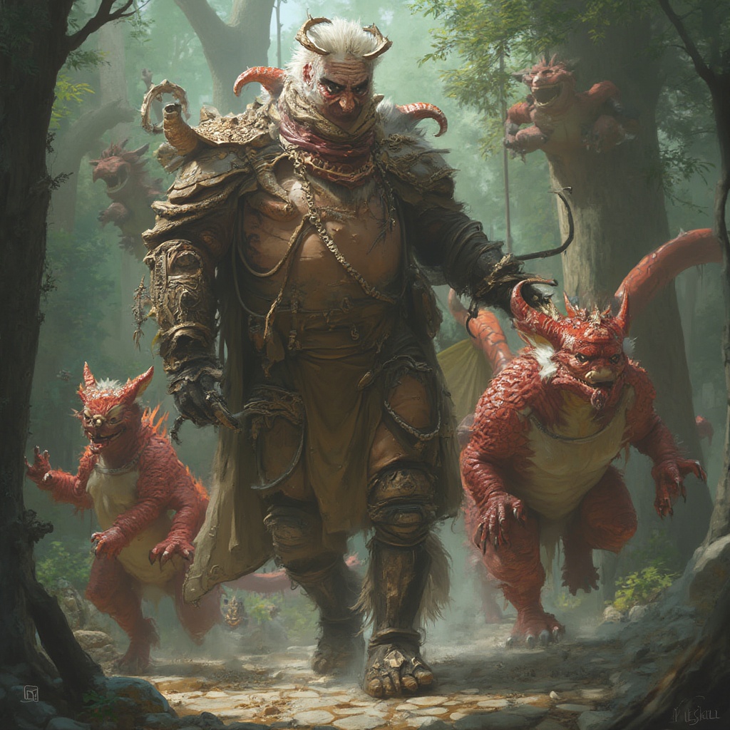AI generated image by FLUX-Realism-Lora: haz una imagen de el juego steal a brainrot con garamas y dragones canellonis realistas nitida