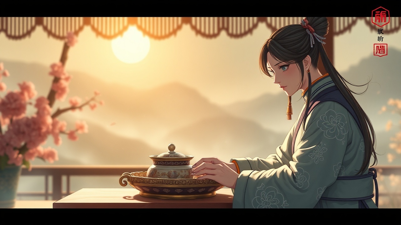 AI generated image by FLUX.1-schnell: 你坐在图书馆中,面对电脑和课本,思考着未来投资,同时也在笔记本记录一下,未来2028年的畅想。你的形象是理性,戴个眼镜,时间定格在2024年9月10日,桌上有小仙人掌绿植。对面靠墙是一排书架。你就是这么独自的一个人在思考着。根据此描述生成一张你的自我画像