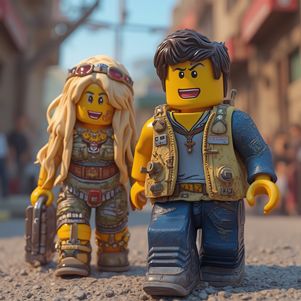 AI generated image by FLUX-Realism-Lora: roblox