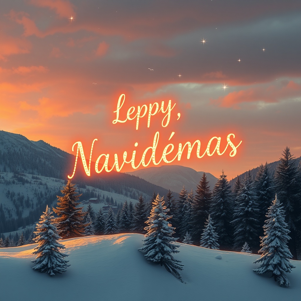 AI generated image by FLUX.1-schnell: xocoprat letras navideñas